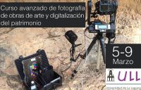 curso Digitalización obras de arte y patrimonio cultural Universidad de la Laguna